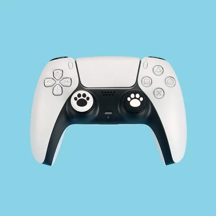 Patte de chat pouce bâton poignée capuchon Joystick housse pour Sony PS5 PS4 PS3 mince Xbox 360/une