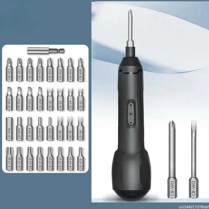 ATA JIA-Mini tournevis électrique sans fil aste, outil à main multifonction pour la maison