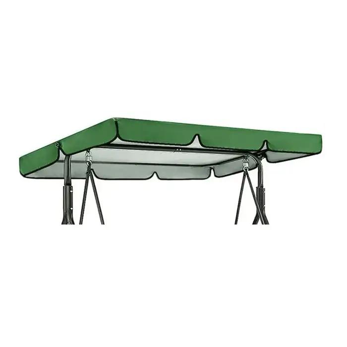 Housse de protection imperméable pour chaise pivotante, tissu Oxford enduit d'argent, pour Patio ext