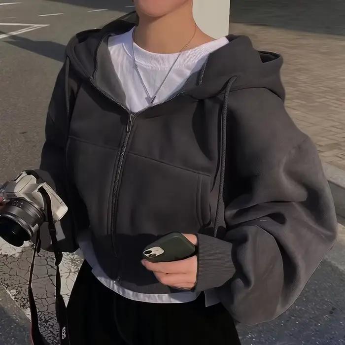 Sweat-shirt à capuche pour femme