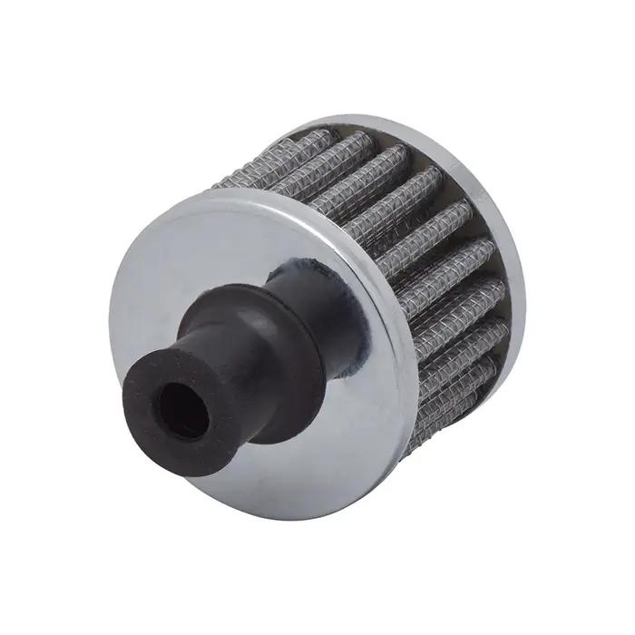 Interface universelle filtre à Air moto ID 18mm argent cône de voiture filtre d'admission d'air froi