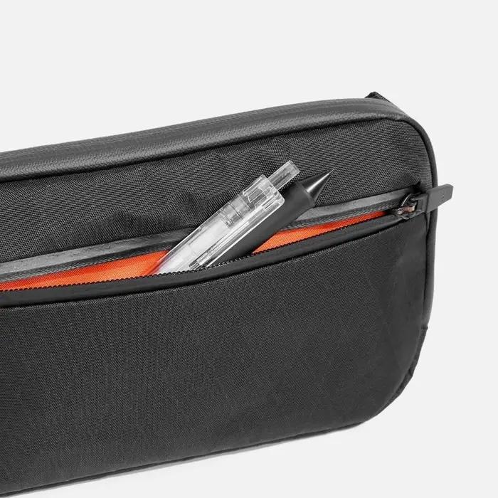 Pochette fine 2 X-Pac, sac à main portable imperméable et résistant à l'usure, sac de rangement pour