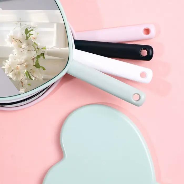 Miroir de maquillage de style Sweet Girl, mode, amour, déterminer, adapté au transport, mignon