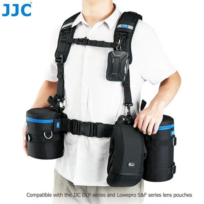 JJC – système de bandoulière pour photographie, gilet de poitrine, sangles de sécurité pour sac d'ob