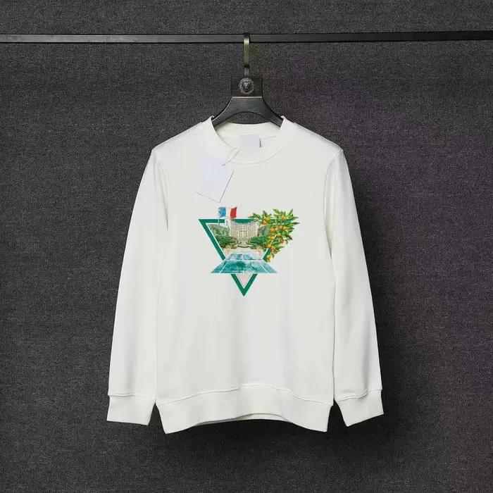 Sweat-shirt à capuche unisexe 2025 Casionblank Paris France avec logo imprimé, style hip-hop, coupe