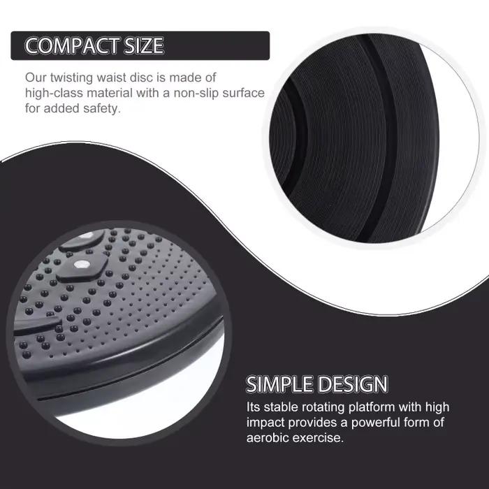 Disque de torsion magnétique pour la taille, planche d'équilibre fitness, appareil d'exercice de mas