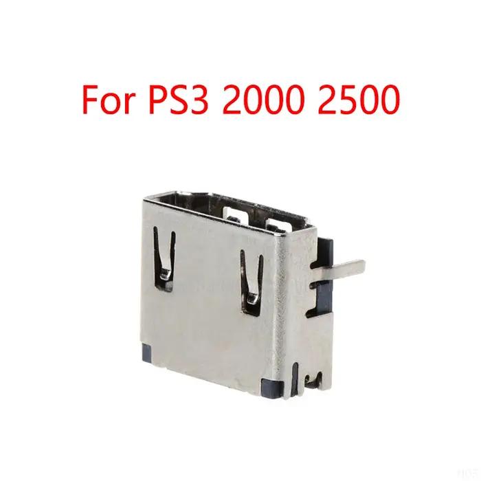 Connecteur de Port HDMI pour Sony PS3 2000 2500, Wild Compatible avec la Prise Jack pour Playstation