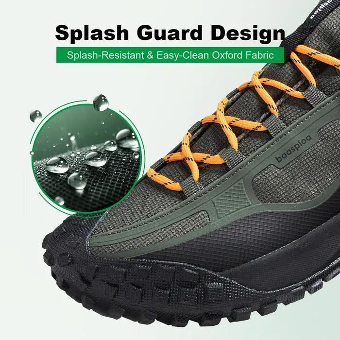 Chaussures de randonnée légères imperméables homme - Baskets antidérapantes pour camping et marche