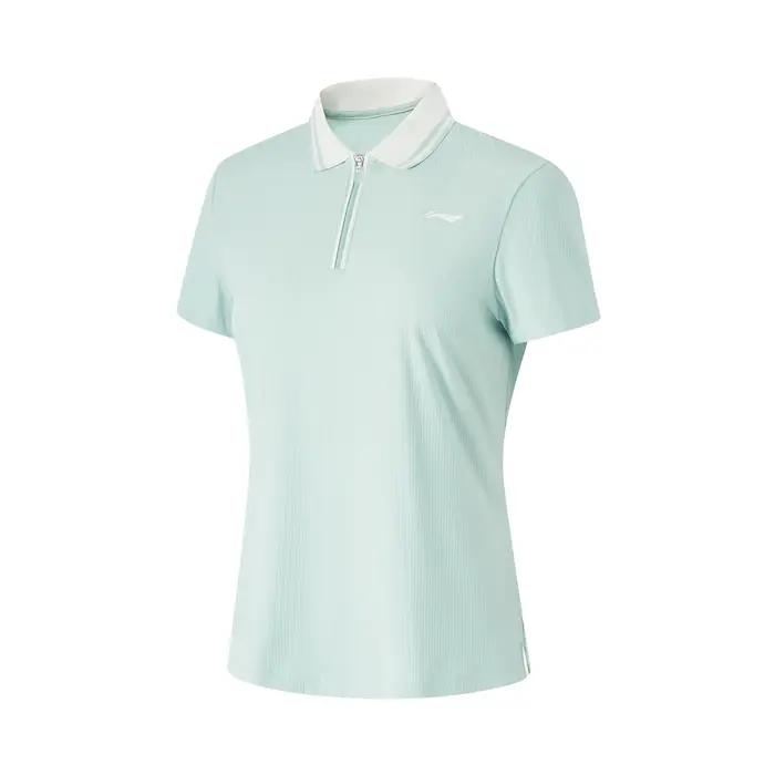 Li-Ning T-shirt POLO d'entraînement et de fitness pour femme AT DRY FREEZE 84%Nylon 16%Spandex AT._U