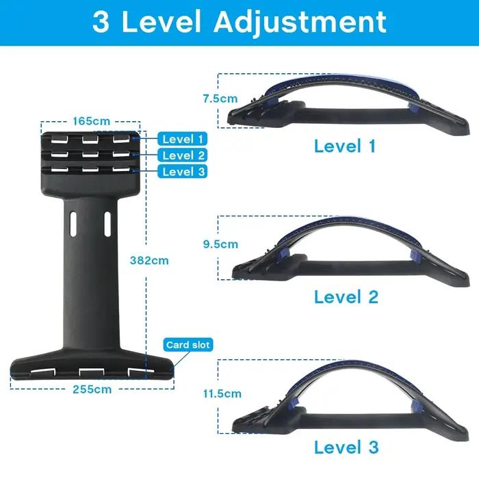 Civière de Massage magnétique pour le dos, relaxation musculaire, correcteur de thérapie de Posture,