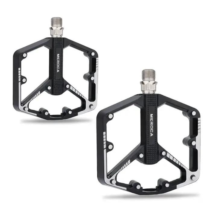 Pédales de vélo Scellé DU Roulement Antidérapant Pédale Montagne Vélo De Route En Alliage Plate-Form