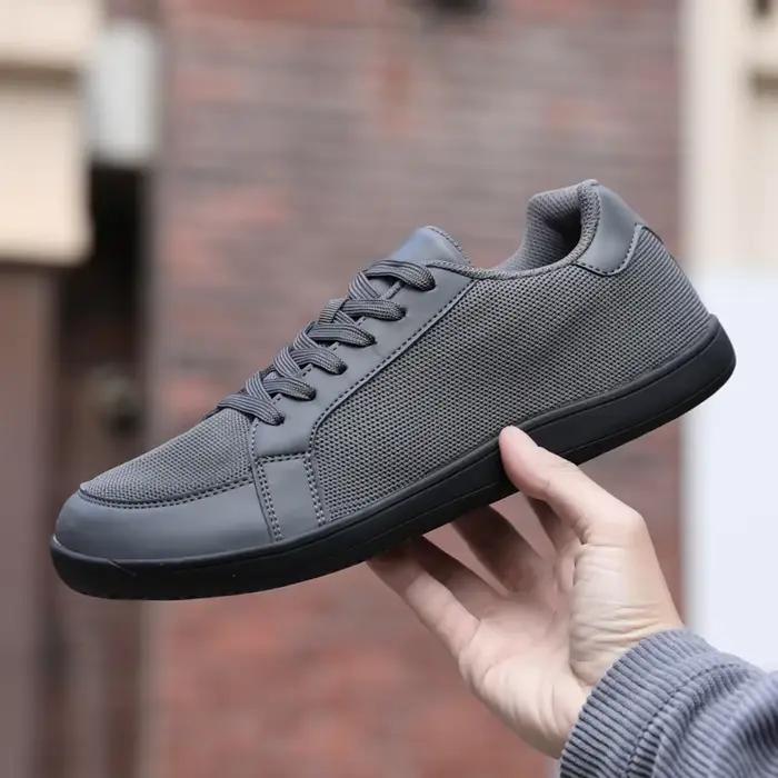 Chaussures décontractées bout large pour homme et femme semelle souple antidérapante confortable pour marche quotidienne et activités décontractées