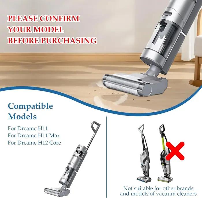 Dreame H12 Core / Dreame H11 / Dreame H11 Max, brosse rotative pour aspirateur, filtre Hepa, accesso