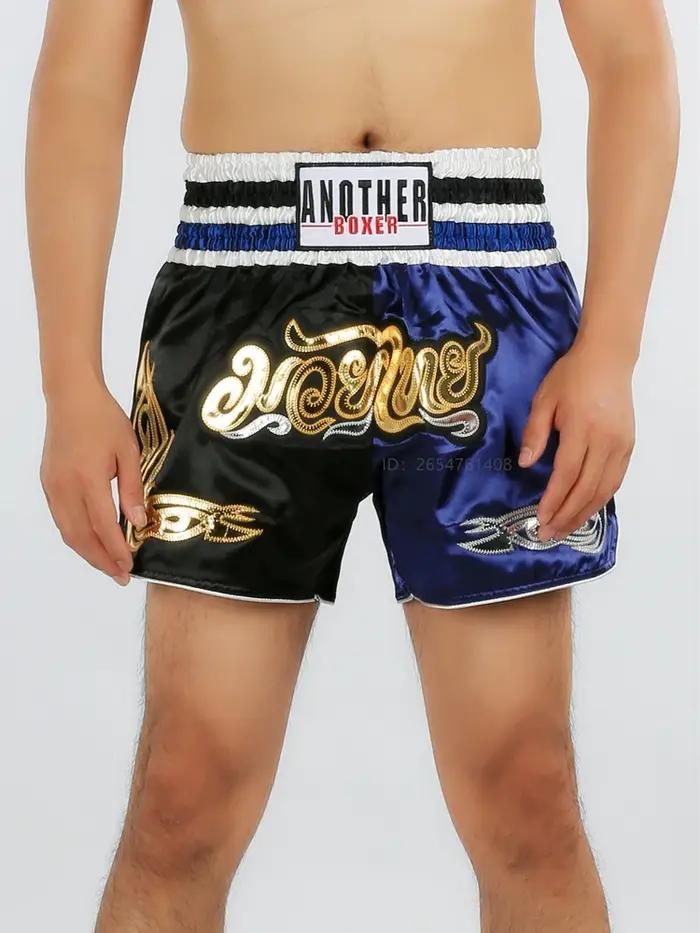 Short de boxe pour hommes Kickboxing court Muay Thai femmes enfant Arts martiaux formation équipe vê
