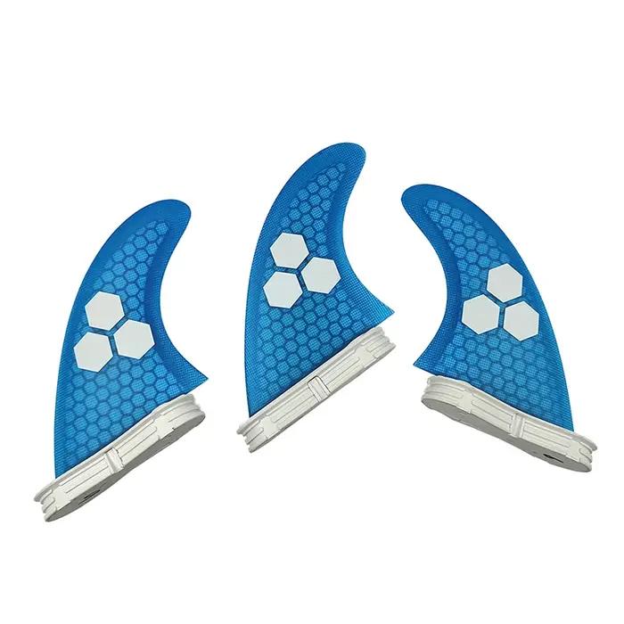 Grande planche de surf UPSURF FCS Ⅱ, ailerons 3 pièces/ensemble, stabilisateur pour le surf, aileron
