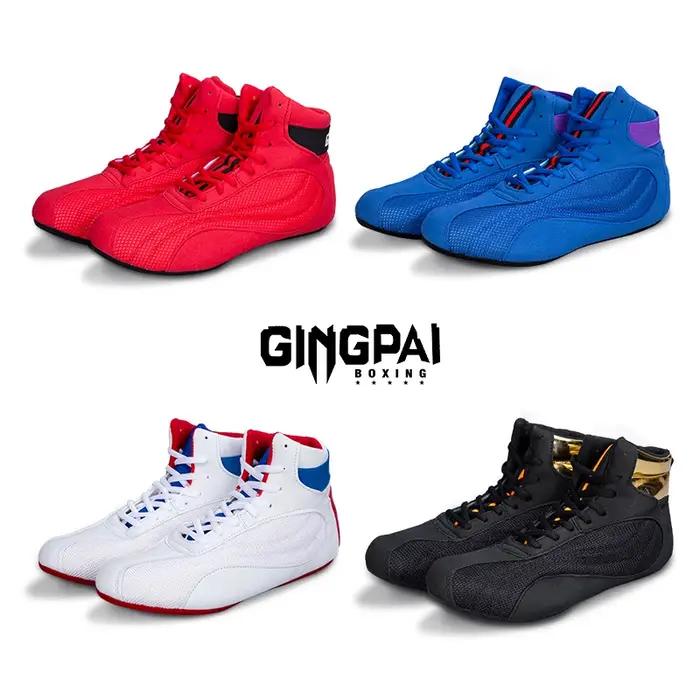 Chaussures de boxe Wagg homme femme - Chaussures entraînement force sanda adultes enfants