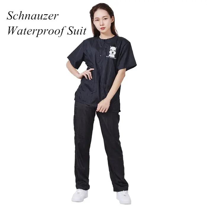 Uniforme de toiletteur imperméable pour animaux de compagnie, coupe trempée, respirante, douce, salo