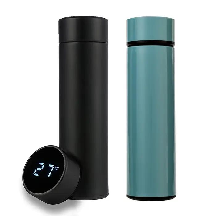 Bouteille d'eau intelligente en acier inoxydable, étanche, à Double paroi, pour conserver les boisso