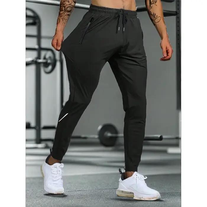 Viser de course sportifs pour hommes, joggeurs d'entraînement, survêtement athlétique, pantalons de