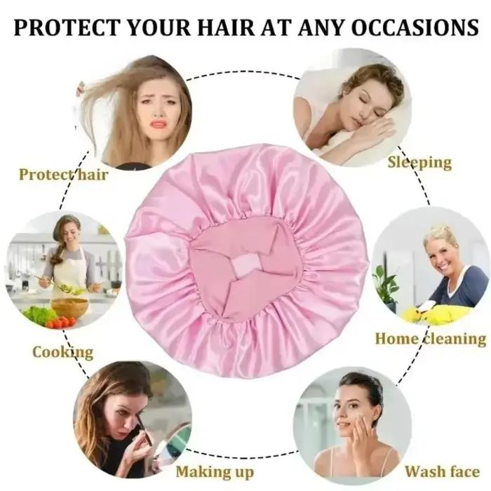 Ensemble de fer à friser sans chaleur, capuchon de nuit, ensemble de rouleaux de cheveux, bigoudis p