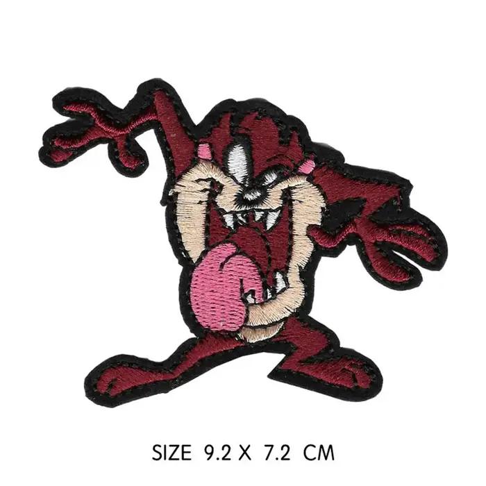 Dessin animé Lotso fraise tissu pâte écureuil Couple vêtements décoration fer sur patchs broderie pa