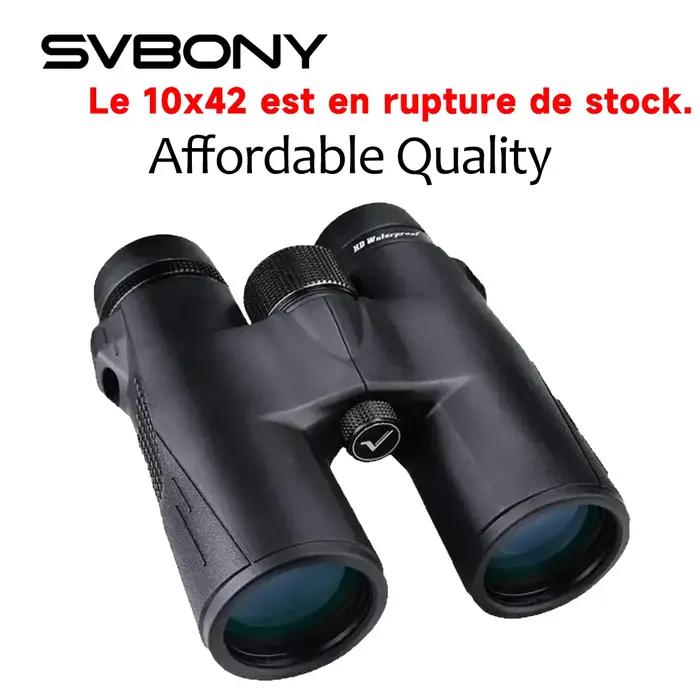 Svbony SV47 – jumelles 10x42 HD
