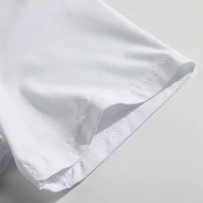 T-shirt de course réfléchissant à manches courtes en soie glacée, séchage rapide, été, mince et resp