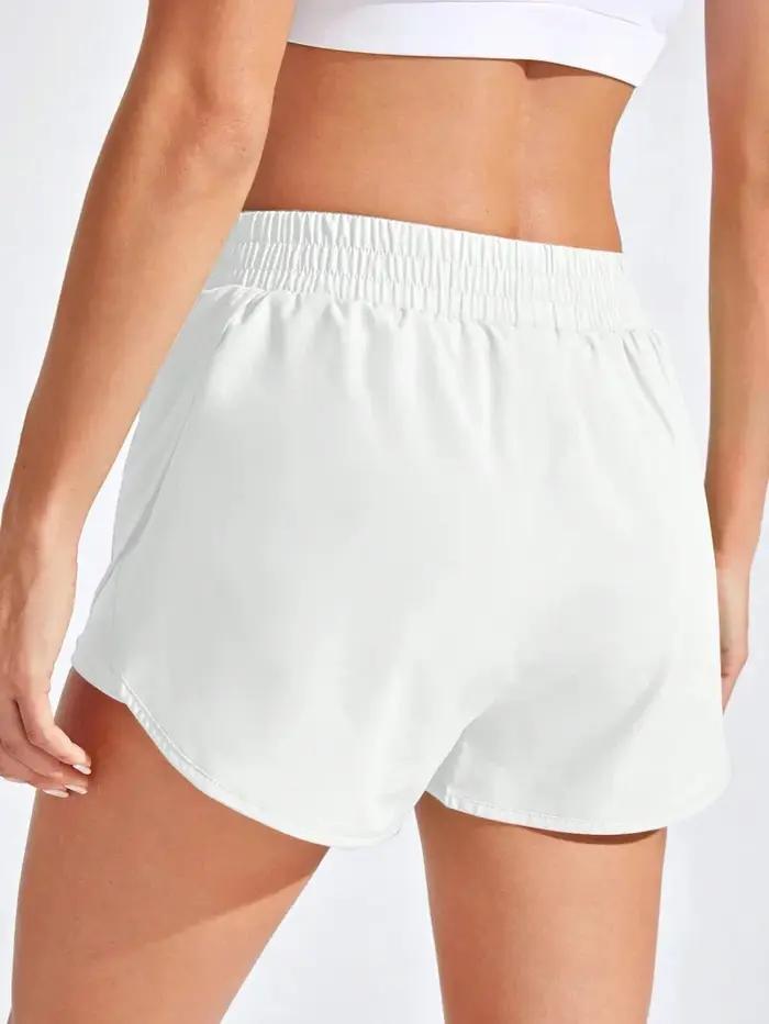 Shorts de yoga élastiques pour femmes - Leggings courts pour fitness, running et entraînement
