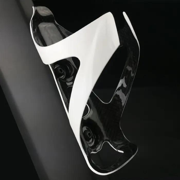 Porte-bidon vélo carbone givré haute résistance cage cyclisme pièce unique léger
