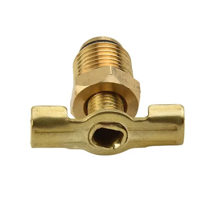 Valve de vidange 1/4, réservoir de compresseur d'air 1/4 "BSP, bouchon de vidange/robinet/tige de vi