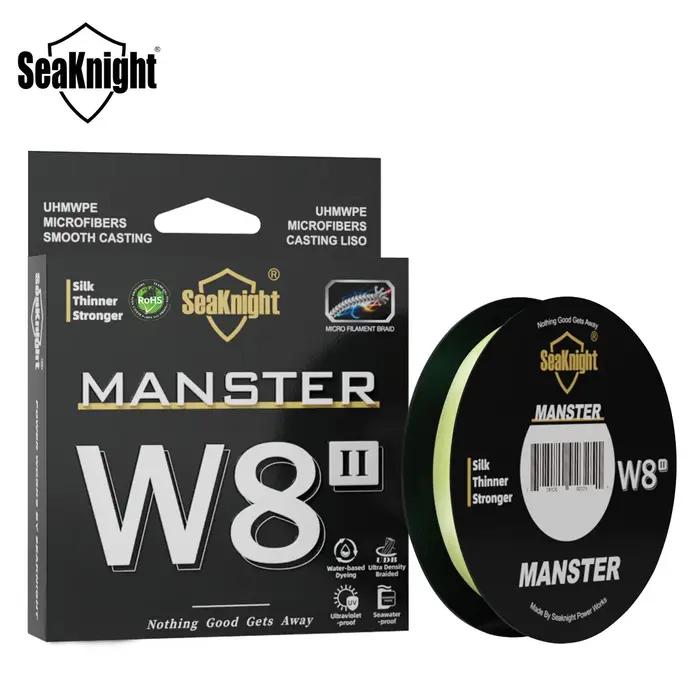 SeaKnight-Ligne de pêche tressée en PE à 8 brins, fil de marque, technologie avancée grand angle, sé