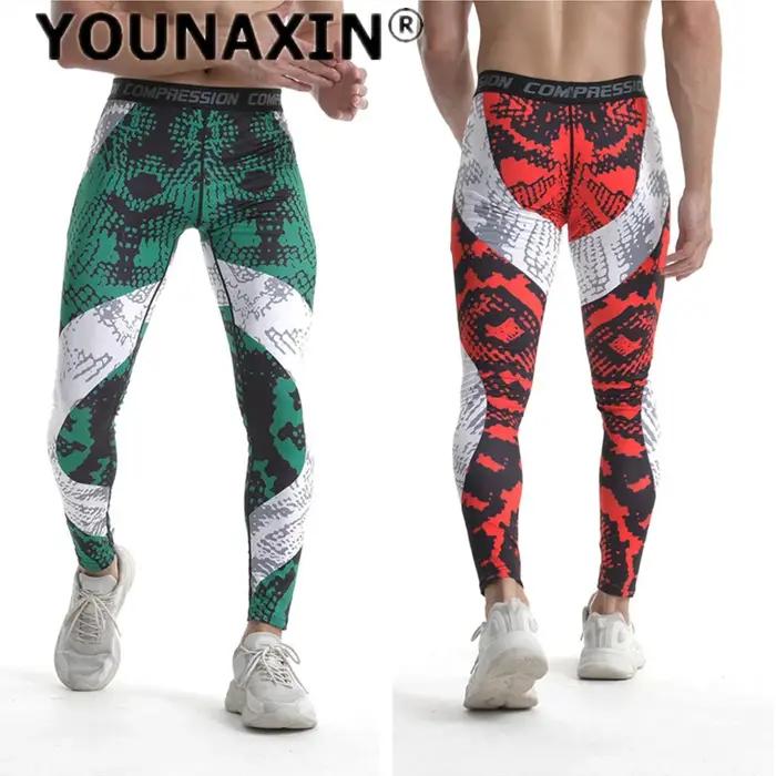 Pantalons de sport grande taille pour hommes, Leggings de basket-ball, vêtements de sport, Fitness,