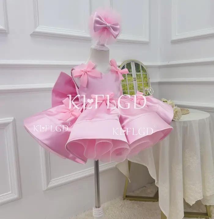 KLFLGT – robe de fête d'anniversaire pour bébé fille, tenue de concours élégante, formelle, de noël,
