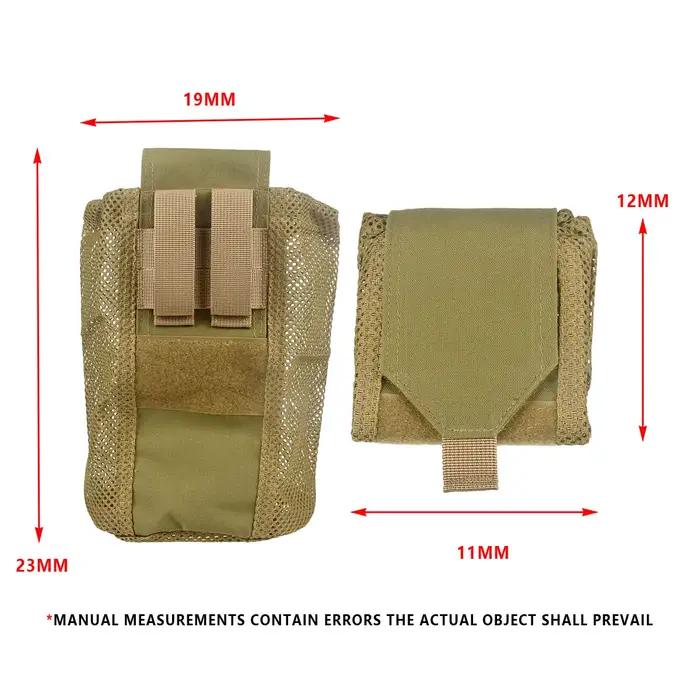 EDC Dull-Sacs de chasse pliables pour le sport en plein air, mini filet de poche, sacs de décharge e