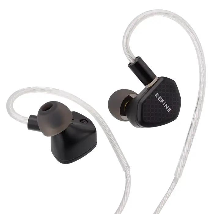 Écouteurs intra-auriculaires Hi-Fi Kefine-Klean avec diaphragme dynamique DLC de 10 mm, embouts et c