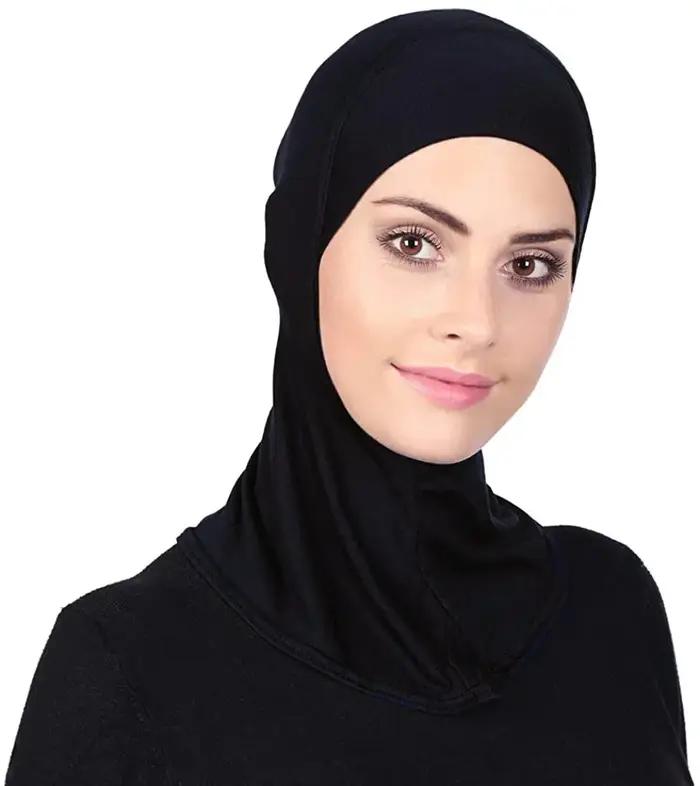Ramadan islam hijab voile femme musulman sous-écharpe foulard musulmane pour femme tête foulards fem