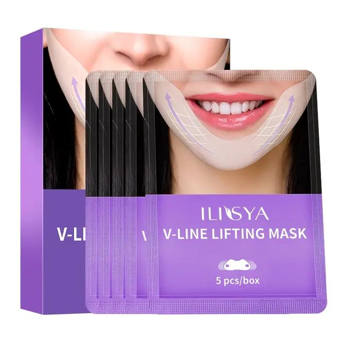 Ilisya-Masque facial raffermissant en forme de V, raffermissant, raffermissant, raffermissant, hydra