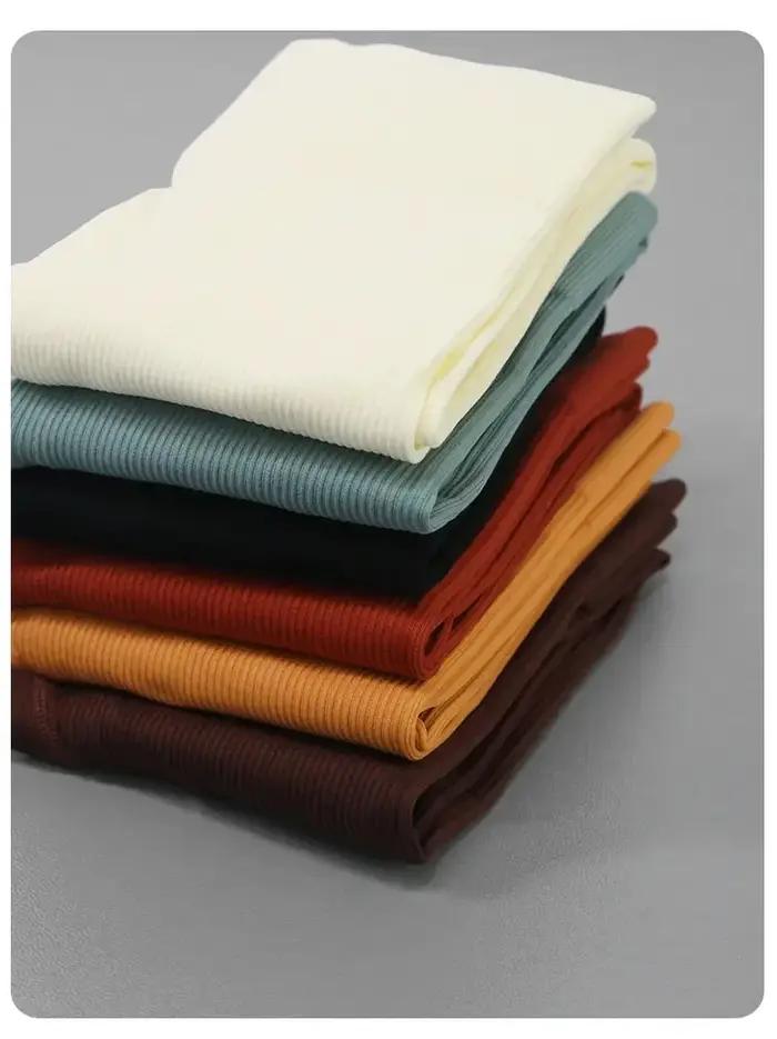 Pantalons de Yoga côtelés pour femmes, Leggings de gymnastique taille haute, collants de Sport, Fitn