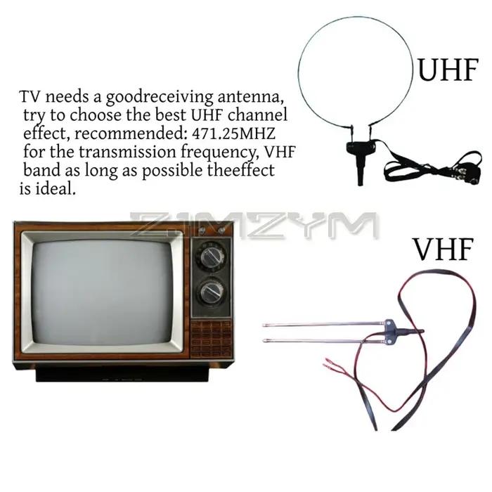 Émetteur TV analogique domestique, émetteur FM, prend en charge la télévision et la radio importées