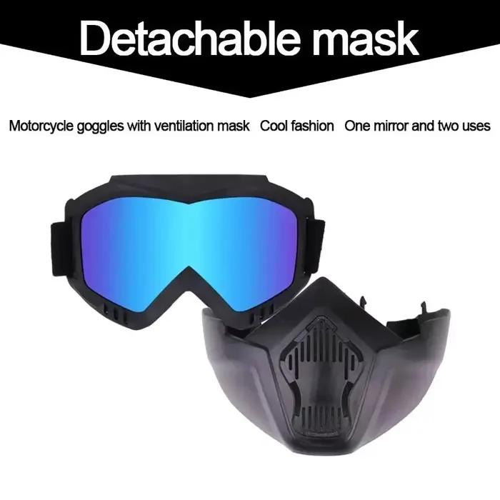 Sport de plein air coupe-vent masque lunettes HD moto lunettes Snowboard lunettes équitation Motocro