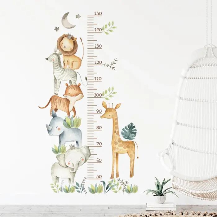 Autocollants Muraux avec Règle pour Chambre d'Enfant, Imperméables, PerfecPVC, Décoration de la Mais