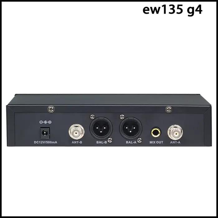 Microphone dynamique sans fil professionnel EW135G4 SKM9000, 2 canaux UHF, système EW100G4, DJ, kara