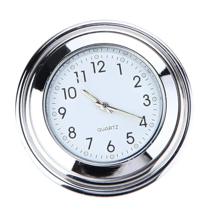 Montre lumineuse pour guidon de moto, horloge à Quartz étanche, légère, à la mode, équipement pour m