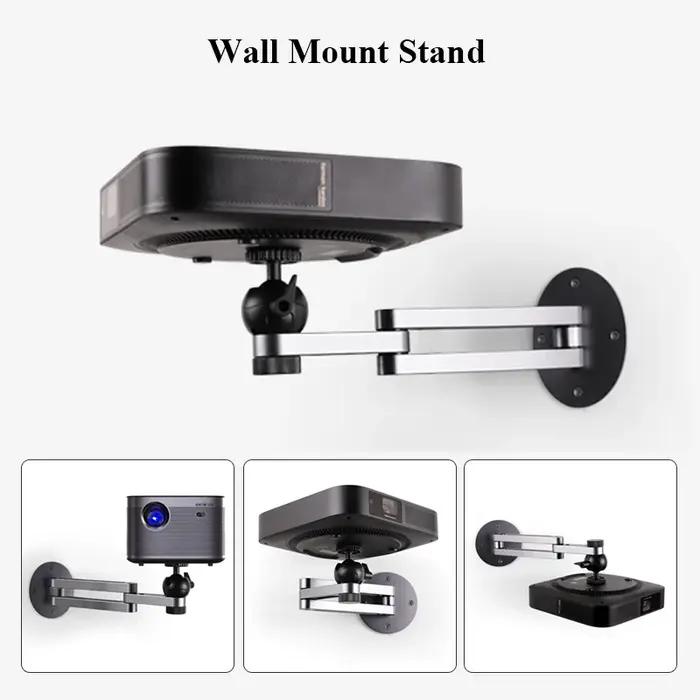 Support de montage mural pour projecteur, Support mural pliable réglable multi-angle, accessoire de