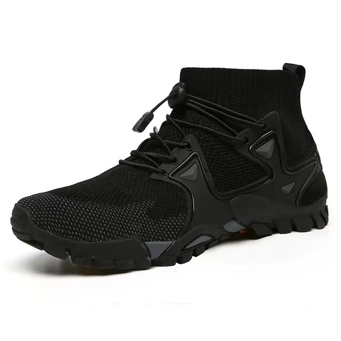 Chaussures marche hommes été 2023 - Bottes hautes respirantes alpinisme outdoor confortables