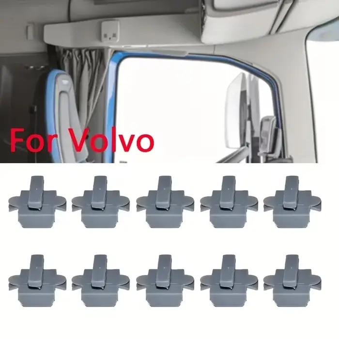 Clips de fixation pour rail de rideau pour camion lourd Volvo améliorant l'esthétique et la praticité de la cabine de conduite pour un confort optimal