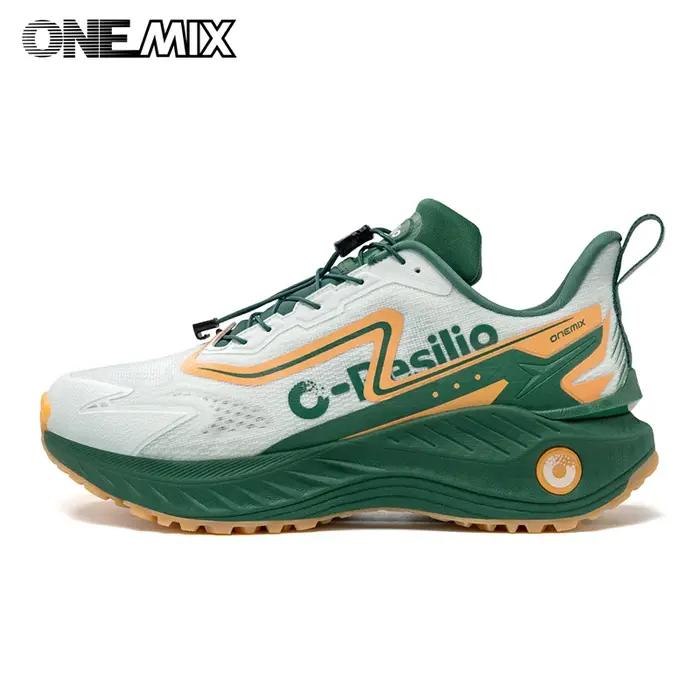ONEMIX-Chaussures de randonnée décontractées en maille pour hommes et femmes, chaussures de course l