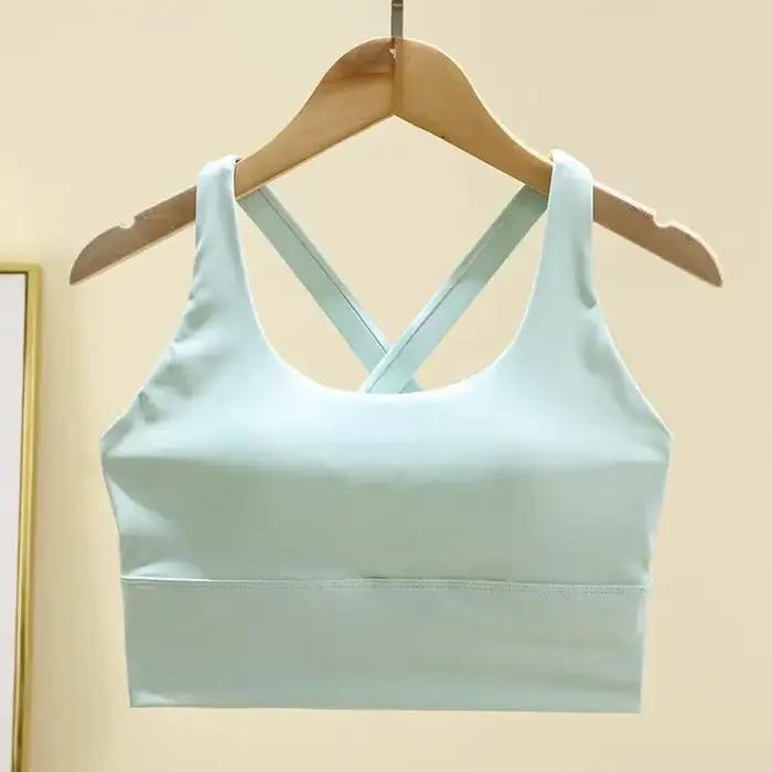 Soutien-gorge de sport à coussin fixe, sous-vêtements professionnels haute résistance, antichoc, pou