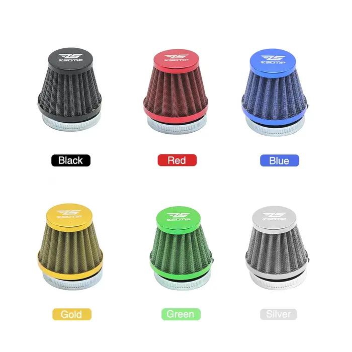ZSDTRP-Filtre à air à pince universel pour carburateur de moto, nettoyeur conique d'entrée, 35mm 38m