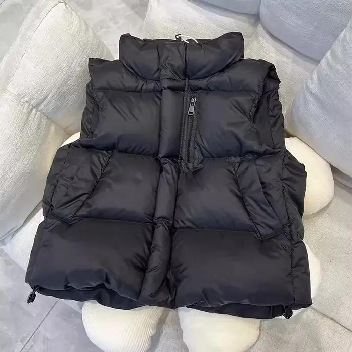 Veste en Duvet pour Garçon et Fille, Gilet Épais, en Coton, pour Adolescent de 4 à 12 ans, Nouvelle